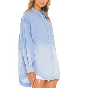 Free People We The Free Cool & Clean Buttondown Shirt